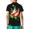 thumbnail image 2 of Slimer Ghostbusters Youth Kids Fashion T-Shirt Graphic Short Sleeve Shirt Tees Teenage T-Shirt For Boy Girl, 2 of 9