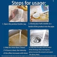 thumbnail image 4 of Pipeline Dredging Agent, Drain Cleaner Drain Clog Remover Agent 350g, 4 of 5