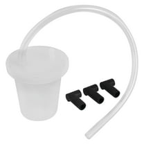 Performance Tool W80626 One Person Brake Bleeder Kit with 3 Adapters, Easily Remove Air from Brake Lines, 12in. Hose Length, 8Oz. Cup Capacity