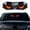Red#-A05, variant on Solar Demon Eye LED Window Light, Waterproof Wireless Dynamic Warning Lights, for Car Windshield and Rear Window Decorative Ambient Lights(Red)