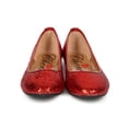 thumbnail image 4 of Cherish CF38 Women Metallic Confetti Round Toe Ballerina Flat, 4 of 5