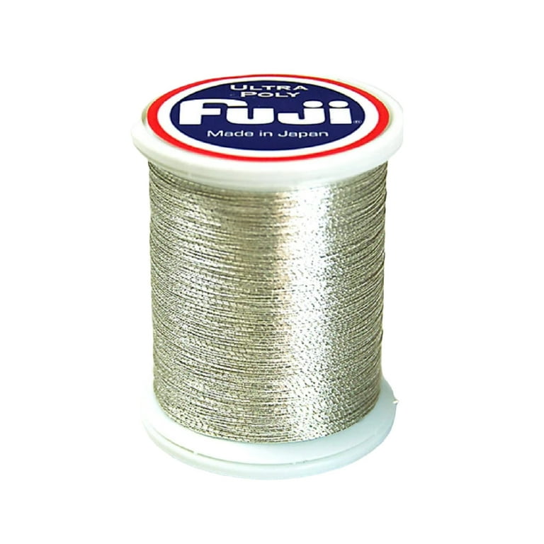FUJI Ultra Poly Metallic MTD00 Size D 100M - Fishing Rod Wrapping Thread  for Custom Fishing Rod Building