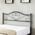 thumbnail image 4 of VECELO Twin Size Platform Bed Frame, Metal Bed Frame with Headboard and Footboard, No Box Spring Needed, Black, 4 of 7