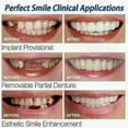 thumbnail image 4 of u200b4 Pack Snap On Smile Teeth Covers Cosmetic Dental Whitening Veneers Temporary Use Special Occasions Solutionu200b, 4 of 5