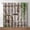 Wood Barn Door, variant on Wood Barn Door Blackout Curtains, Rustic Farmhouse Wooden Decor, Vintage Cabin Primitive Rural Theme Grommet Window Drapes for Bedroom Living Room, 52 Wide 84 Long inches 2 Panels