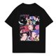 thumbnail image 1 of Pop cazadora para niña Graphic Round-Neck Short Sleeve T Shirt For Kids Youth Fashion Tee With Cartoon Print Design Soft Blend Top For Children （Black）, 1 of 3