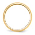 thumbnail image 3 of Primal Gold 14 Karat Yellow Gold 5mm Half-Round Wedding Band Size 7, 3 of 7