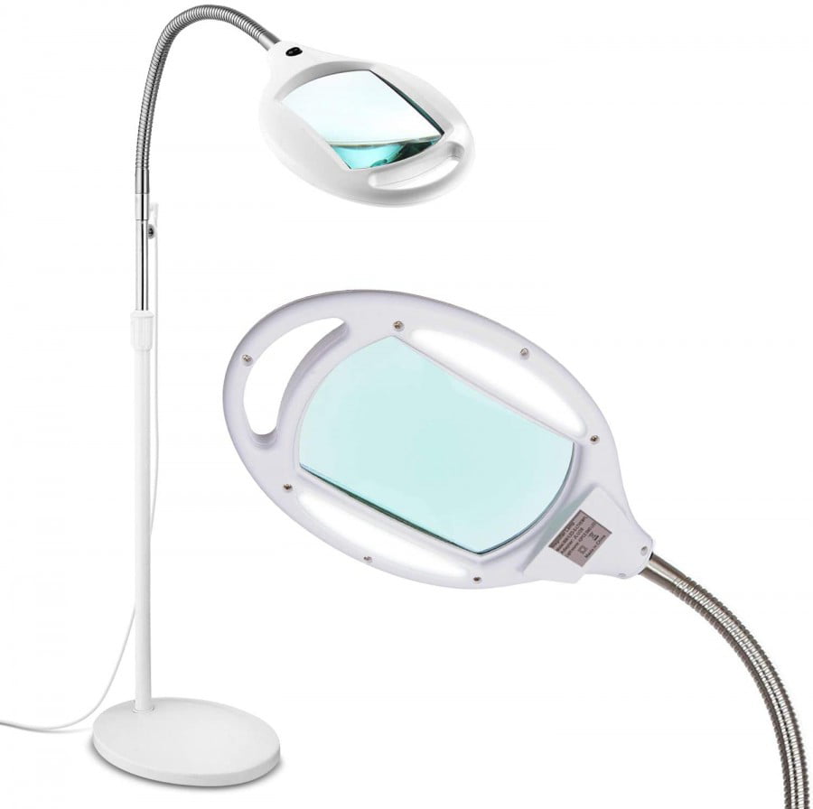 Brightech Lightview Pro Full Page Magnifying Floor Lamp Hands Free ...