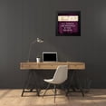thumbnail image 4 of Grey, Jace 20x20 Black Modern Framed Museum Art Print Titled - All Things Purple, 4 of 5