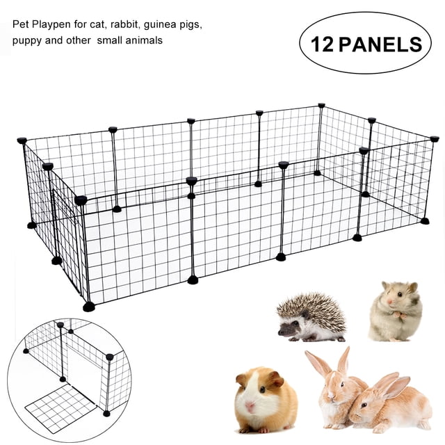 Valla Para Animales, Parque Portátil De Metal Para Mascotas, Fácil De Limpiar, Valla Duradera Para Animales Estilo Apartamento, Adecuada Para Interiores Y Exteriores