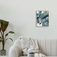 thumbnail image 2 of Stupell Industries Chaotic Paintbrush Strokes Abstract Green Blue Paintings Gray Framed Art Print Wall Art, 11x14, by Ann Thompson Nemcosky, 2 of 7