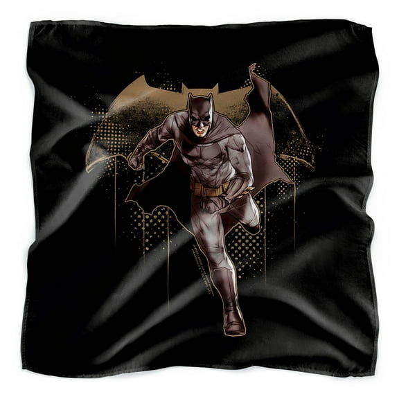 Justice League Movie Batman Caped Crusader Bandana (21 in x 21 in)