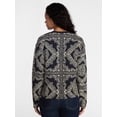 thumbnail image 4 of Scenario Women's Thermal Henley Shirt with Long Sleeves, Sizes XS-XXXL, 4 of 6
