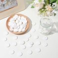thumbnail image 3 of SOFPLATE 96 Pack Car Diffuser Felt Pad Refill Replacement Felt Pads 17mm Flat Round White Essential Oil Aromatherapy Locket Fibre Refill Accessories for Humidifier Air Purifier Home Car Plug Diffuser, 3 of 7