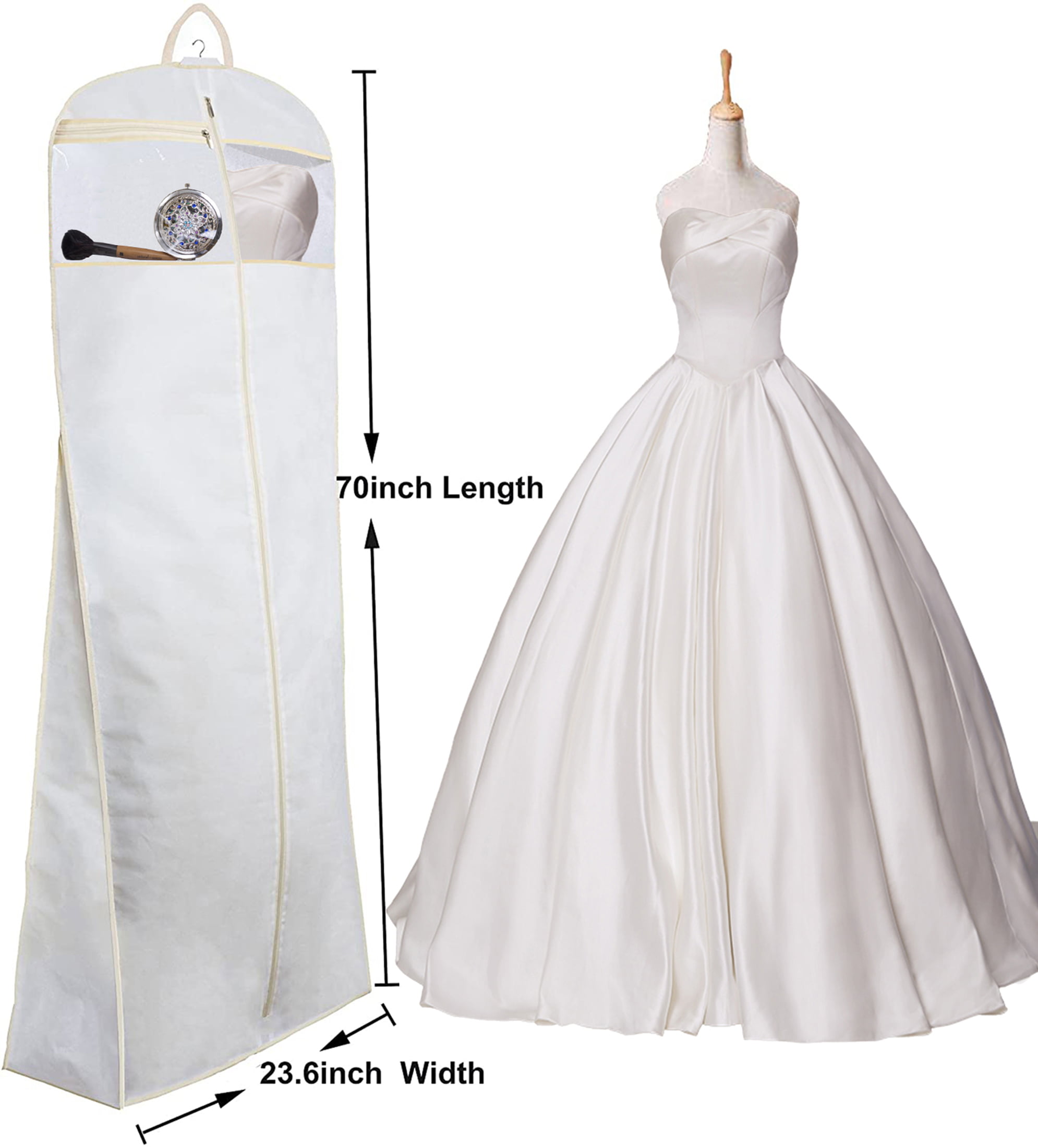 Foldable Wedding Dress Dust Cover with Logo Durable Dressing Travel Storage  Bag - China Dress Bag and Dress Cover Bag with Logo price |  Made-in-China.com