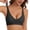 Black, variant on Non Padded Sports Bra Women's Bra Without Underwire V Neck Comfort Soft Bra Push Up Seamless Bra Lightly Padded For A Feel Fit Bralette Women