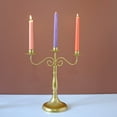 thumbnail image 5 of Candelabro Portavelas Antiguo Vintage Mesa De Comedor Metal seitruly HA024721-03, 5 of 5