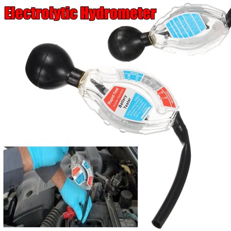 Battery Hydrometer Tester Electrolytic Dial Easy Read Professional Deep