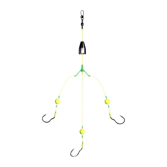 Triple Hook Fishing Hair Rigs Anti Bottom Carp Rigs Fishing Lures Fishing Hook