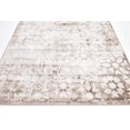 thumbnail image 5 of Unique Loom Sofia Collection Area Traditional Vintage Rug, French Inspired Perfect for All Home Décor, 6 Feet, Brown/Tan, 5 of 5