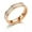 rose gold single row, variant on Circlet Stainless Steel Finger Ring Fashion Jewelry Zircon Rings Size 5-12#-golden single row-6