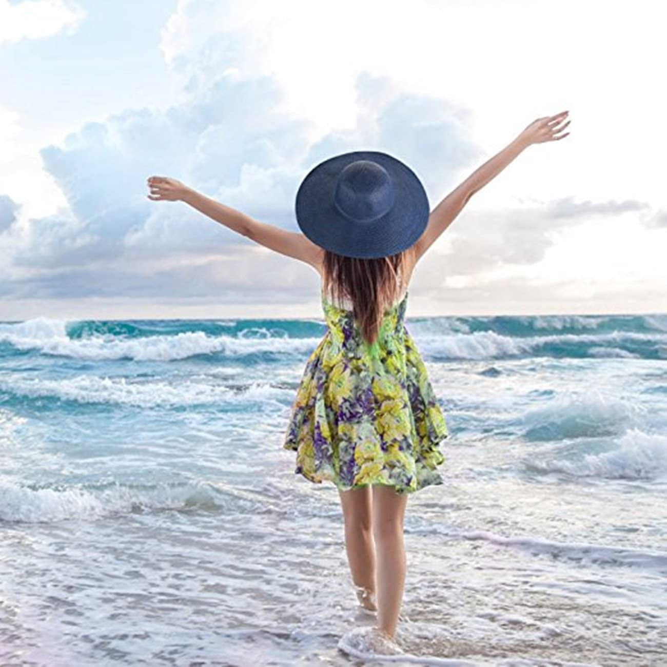 Chapeau Tenus De Plage Chapeau Bob Noir Pour L'été Promodeal