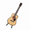 thumbnail image 2 of Guitare miniature en bois, modèle d'exposition, mini ornements, décoration d'intérieur (16 cm), 2 of 4