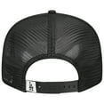 thumbnail image 4 of Men's New Era Black Los Angeles Dodgers Trucker 9FIFTY Snapback Hat, 4 of 6