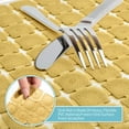 thumbnail image 3 of OTHWAY 2-Pack Square Sink Mats,Non-Slip Sink Mats for Kitchen, Quick-Dry Dish Drying Pad & Cabinet Protector, Flexible PVC Sink Grid Liner for Stainless Steel/Ceramic Sinks, 15.7"x11.8"(Brown), 3 of 8