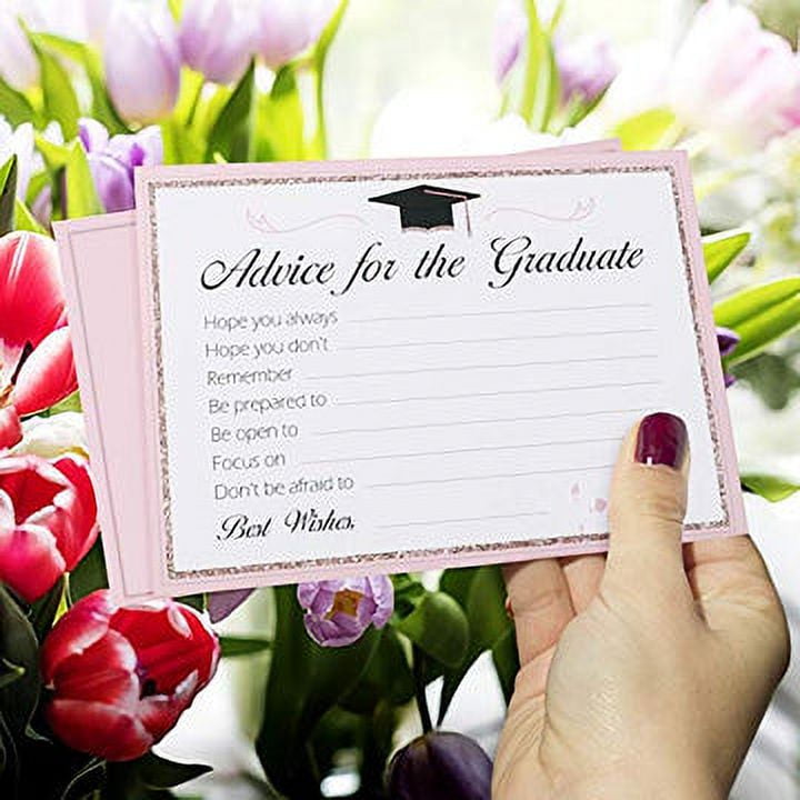watinc-50-pcs-graduation-advice-cards-with-best-wishes-graduation-decorations-favor-party-supplies-for-2022-graduate-decorations-walmart-com