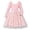 czb# Pink517, variant on CUZIBR Girls Long Sleeve Dresses Square Collar Puff Sleeves Full Butterflies Pattern Tutu Dress Gown Formal Attire Clothes,Pink,9-10 Years