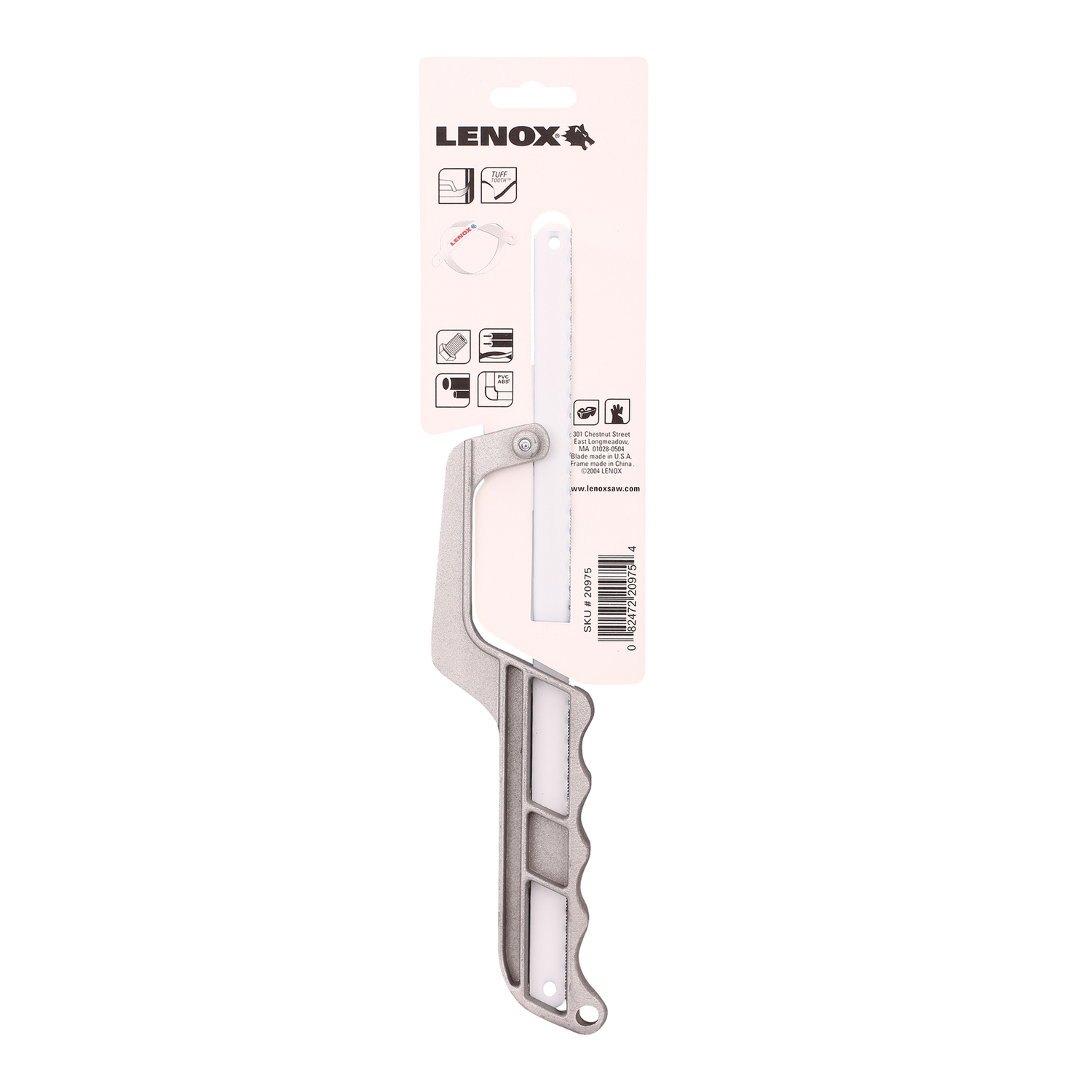 LENOX 10-In. 24-TPI Compact Hand Hacksaw