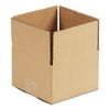 United Facility Supply 644 Brown Corrugated - Fixed-Depth Shipping Boxes, 6 x 4 x 4 in.