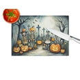thumbnail image 5 of Calacas Skeletons Spooky Halloween Glass Cutting Board Large 12 in x 15 in, 5 of 5