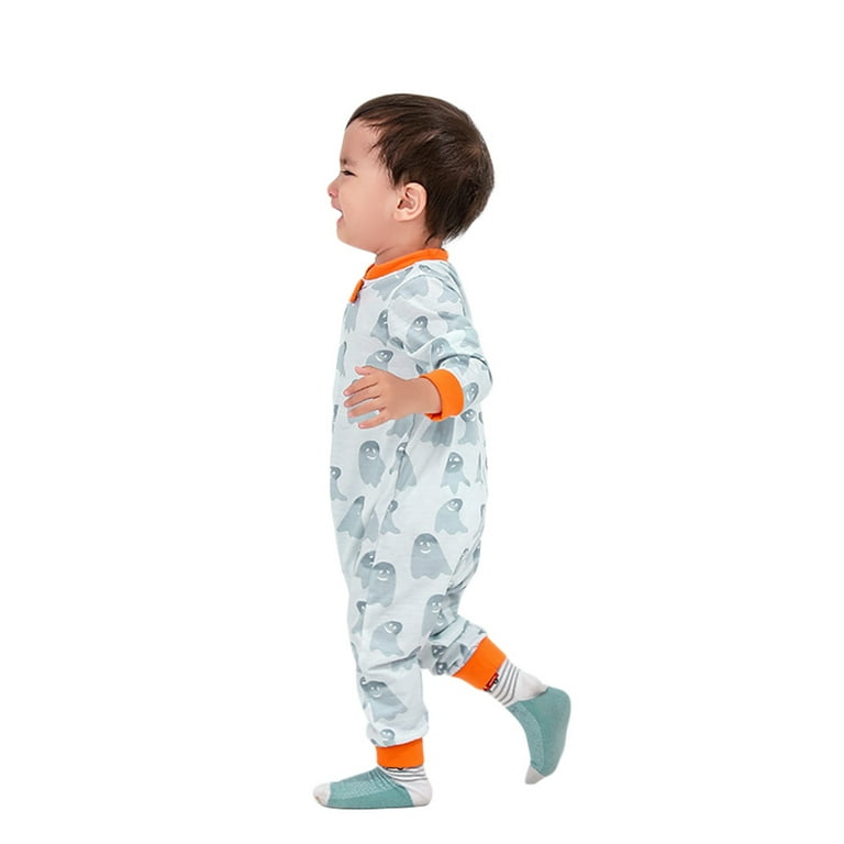 Youweixiong Family Matching Halloween Pajamas Set Ghost Print PJs