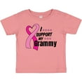 thumbnail image 3 of Inktastic Breast Cancer Awareness I Support My Grammy with Pink Ribbon Boys or Girls Baby T-Shirt, 3 of 5