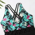 thumbnail image 5 of AJZIOJIRO Summer Family Swimsuits Matching Set Mother Daughter Beach Bikini Swimwear - One-Piece Printed Bathing Suits, 5 of 7