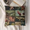 thumbnail image 3 of SHANXI  Retro Brown Deer Bird Fish Cabin Forest Pine Nut Trees Maple Leaves Field Fall Y'all Decorative Throw Pillow Cover Case Home Living Room Bed Sofa Car 22x22in, 3 of 5
