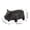 D, variant on Dog Chew Toy, Squeaky Pig Dog Toys, Latex Grunting Pig Sound Play Dog Toy Cute Pig Grunting Squeak Latex Interactive Squeak Funny Cute Dog Toy Pet Dog Puppy Toy