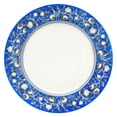 thumbnail image 5 of STP GOODS Hanukkah Porcelain Dinner Plate Set of 4 Pcs 10.5" (26.5 cm) Round Bone China Serving Plates, Dinnerware, Blue and White, 5 of 8