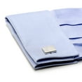 thumbnail image 3 of Men's Infinity Edge Rectangular Cufflinks, 3 of 5