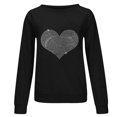 thumbnail image 4 of Dyegold Pullover Sweatshirts For Women Deals Comfy Vintage Winter Sweatshirt Teen Girls Y2k Heart Printed Hoodie Oversized Plus Size Ladies Sweater Western Workout Shirts Casual Graphic Jacket, 4 of 5
