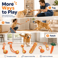 thumbnail image 3 of MGEZCOO Durable Dog Toys for Aggressive Chewers - Rope Chew Toys for Dogs - 8 Pack Interactive & Safe Chew Toys for Small & Large Dogs - Fun and Long-Lasting, 3 of 8