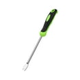 thumbnail image 2 of Standing Weeder Stainless Steel 33x4x4cm Manual Weed Grass Cutter Plow Loosener Extractor Durable Ergonomic Handle for Flower Beds Lawn Garden Yard No Bending Removal, 2 of 5