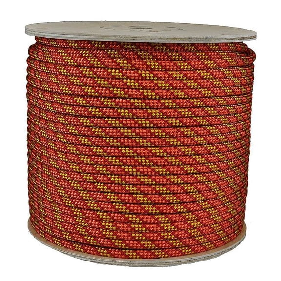 All Gear Climbing Rope,PES,1/2 In. dia.,150 ft. L AGKM12150ROY