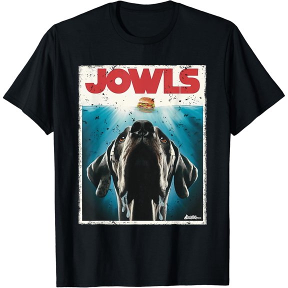 Funny Great Dane Jowls, Paws Top, Drooling, Dog Mom, Dog Dad T-Shirt Unisex S-5XL Hot Trending Shirt, Vintage Birthday Gift