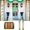 1Green, variant on RyanK St Patricks Day Decorations St. Patrick's Day Irish Holiday Porch Sign Welcome Home Door Curtain Banner Decoration Door Hanging Painting Hanging Flag Decoration