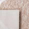 thumbnail image 6 of SAFAVIEH Tahoe Elwyn Trellis Shag Area Rug, 6'7" x 6'7" Round, Beige/White, 6 of 8