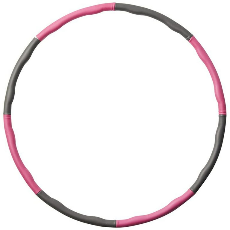 Utlty Exercise Weighted Hula Hoops 8 Sections Adjustable Wave Massage Fitness Weighted Hoops for Adults Weight Loss