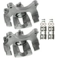 thumbnail interactive-video image 1 of Pair Of Rear Brake Calipers With Brackets For 2001-2004 Infiniti I30/I35 & Nissan Maxima 1 of 6